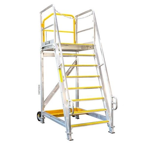 Louisville Ladder L-2346-02 2-Foot Duty Rating Euro Aluminum Platform Ladder 200-Pound 