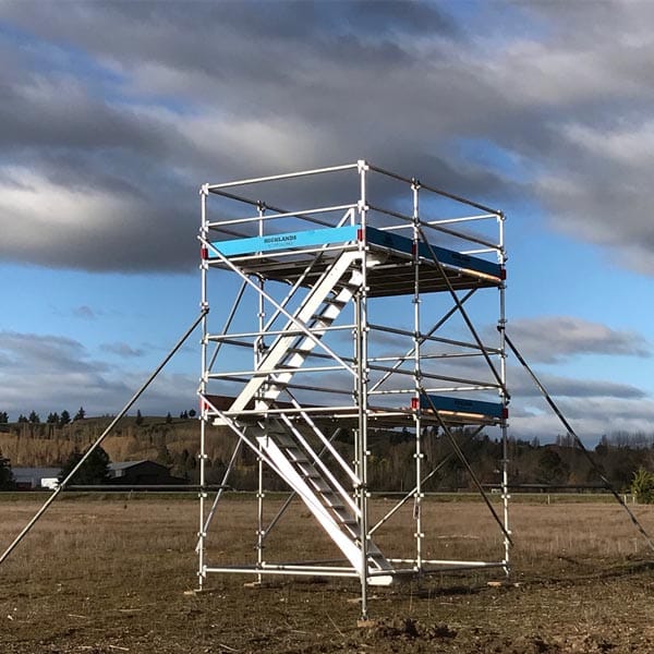 Kwikstage Scaffolding Great for Stair Towers