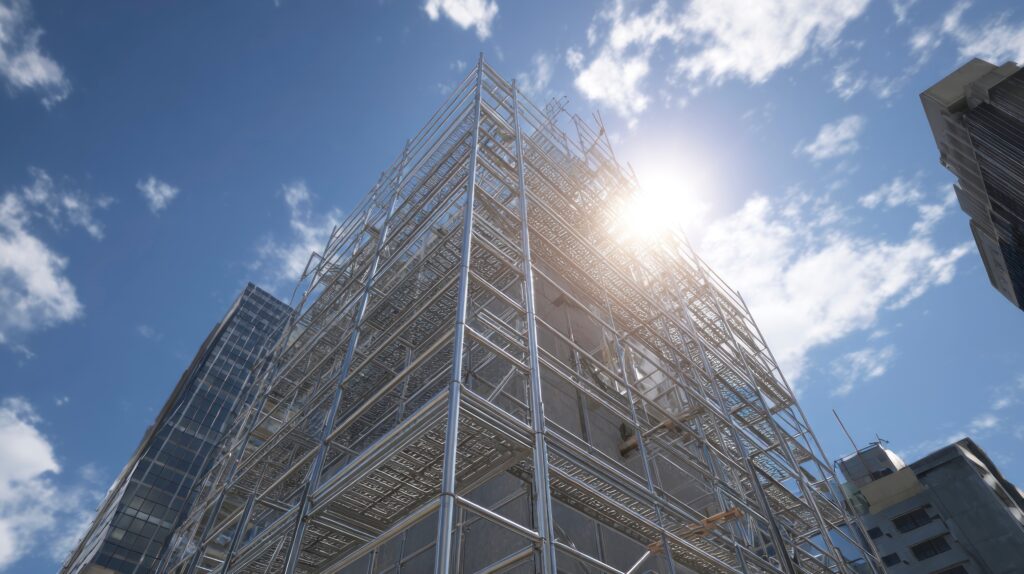 AdobeStock 1687718844 Why Aluminium Scaffolding Is the Go-To Choice for Modern Construction 15